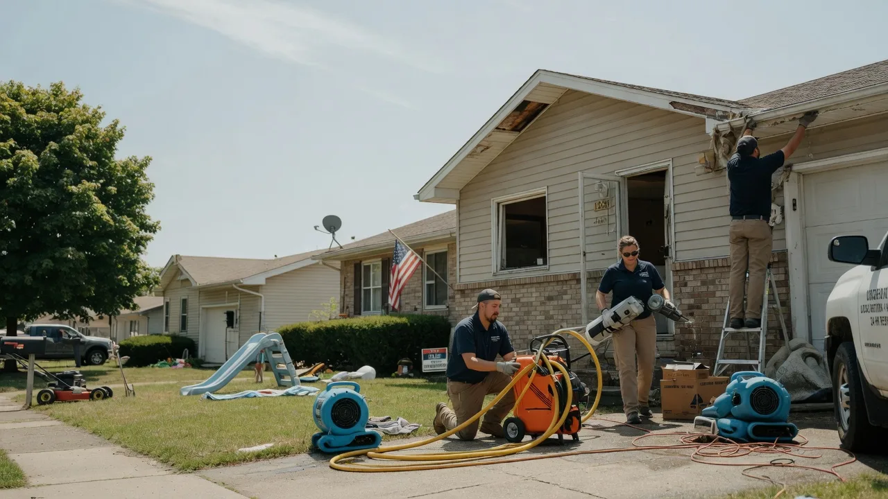 Water Damage Restoration in Mapleton, KS near me